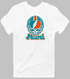 Miami Helmet Stealie Premium Unisex T-Shirt — Miami Dolphins — White