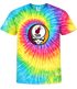 Miami Heat Stealie Tie-Dye T-Shirt