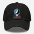 Miami Baseball Stealie Grateful Dead Dad Hat — Miami Marlins — Black