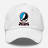 Miami Baseball Stealie Grateful Dead Dad Hat — Miami Marlins — White