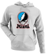 Miami Baseball Stealie Grateful Dead Hoodie — Miami Marlins — Sport Grey