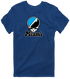 Miami Baseball Stealie Grateful Dead T-Shirt — Miami Marlins — Navy