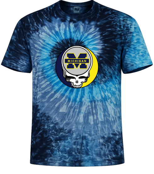 University of Michigan Stealie Tie-Dye T-Shirt
