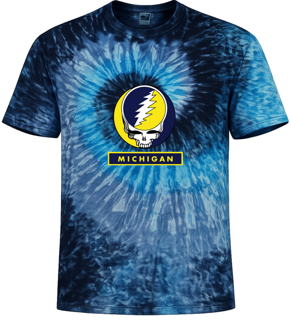 University of Michigan Stealie Tie-Dye T-Shirt