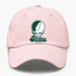 Michigan Stealie Premium Unisex Dad Hat — Design: Michigan State University — Pink