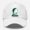 Michigan Stealie Premium Unisex Dad Hat — Design: Michigan State University — White