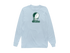 Michigan Stealie Premium Unisex Long-Sleeve — Design: Michigan State University — Chambray