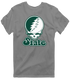 Michigan Stealie Premium Unisex T-Shirt — Design: Michigan State University — Dark Heather