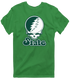 Michigan Stealie Premium Unisex T-Shirt — Design: Michigan State University — Irish Green