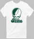 Michigan Stealie Premium Unisex T-Shirt — Design: Michigan State University — White