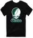 Michigan Stealie Premium Unisex T-Shirt — Design: Michigan State University — Black