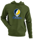 Michigan Stealie Premium Unisex Hoodie — Design: Michigan University of — Military Green