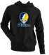 Michigan Stealie Premium Unisex Hoodie — Design: Michigan University of — Black