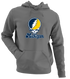 Michigan Stealie Premium Unisex Hoodie — Design: Michigan University of — Charcoal