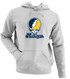 Michigan Stealie Premium Unisex Hoodie — Design: Michigan University of — Sport Grey