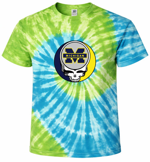 University of Michigan Stealie Tie-Dye T-Shirt