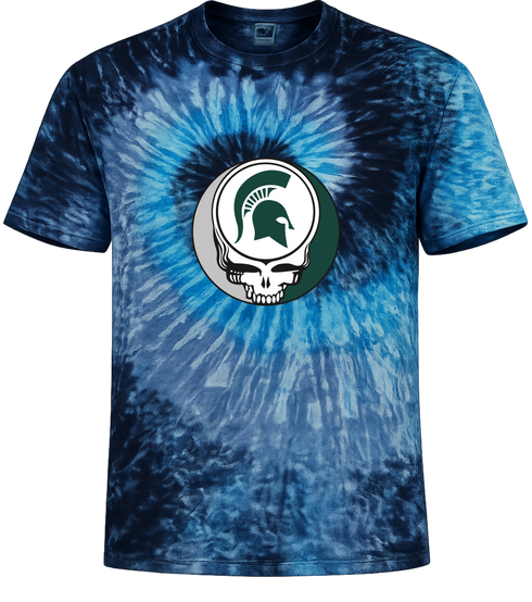 Michigan State University Stealie Tie-Dye T-Shirt