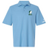 Michigan Stealie Premium Unisex Polo — Design: Michigan State University — Blue