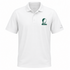 Michigan Stealie Premium Unisex Polo — Design: Michigan State University — White