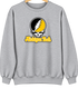 Michigan Tech Stealie Premium Unisex Crewneck — Design: Michigan Tech — Sport Grey