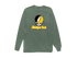 Michigan Tech Stealie Premium Unisex Long-Sleeve — Design: Michigan Tech — Light Green