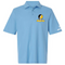 Michigan Tech Stealie Premium Unisex Polo — Design: Michigan Tech — Blue