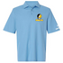 Michigan Tech Stealie Premium Unisex Polo — Design: Michigan Tech — Blue
