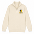 Michigan Tech Stealie Premium Unisex Quarter-Zip — Design: Michigan Tech — Sand