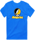 Michigan Tech Stealie Premium Unisex T-Shirt — Design: Michigan Tech — Royal