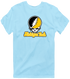 Michigan Tech Stealie Premium Unisex T-Shirt — Design: Michigan Tech — Light Blue