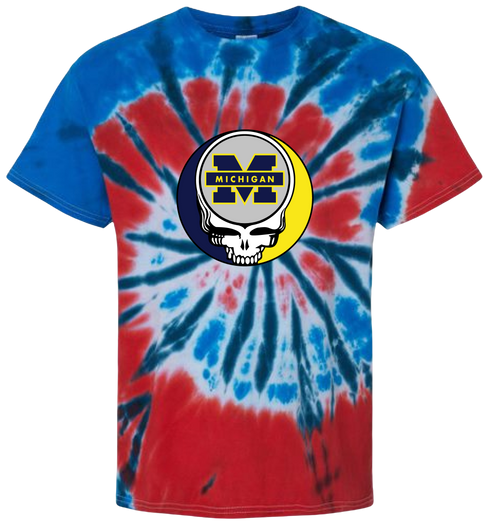 University of Michigan Stealie Tie-Dye T-Shirt