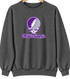 Middle Georgia Stealie Premium Unisex Crewneck — Design: Middle Georgia State University — Dark Heather