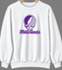 Middle Georgia Stealie Premium Unisex Crewneck — Design: Middle Georgia State University — White