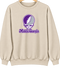 Middle Georgia Stealie Premium Unisex Crewneck — Design: Middle Georgia State University — Sand