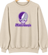 Middle Georgia Stealie Premium Unisex Crewneck — Design: Middle Georgia State University — Sand