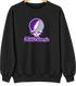 Middle Georgia Stealie Premium Unisex Crewneck — Design: Middle Georgia State University — Black