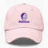 Middle Georgia Stealie Premium Unisex Dad Hat — Design: Middle Georgia State University — Pink