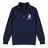 Middle Georgia Stealie Premium Unisex Quarter-Zip — Design: Middle Georgia State University — Navy