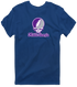 Middle Georgia Stealie Premium Unisex T-Shirt — Design: Middle Georgia State University — Navy