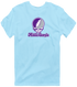 Middle Georgia Stealie Premium Unisex T-Shirt — Design: Middle Georgia State University — Light Blue