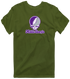 Middle Georgia Stealie Premium Unisex T-Shirt — Design: Middle Georgia State University — Military Green