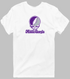Middle Georgia Stealie Premium Unisex T-Shirt — Design: Middle Georgia State University — White