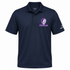 Middle Georgia Stealie Premium Unisex Polo — Design: Middle Georgia State University — Navy