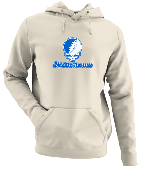 Middle Tennessee Stealie Premium Unisex Hoodie — Design: Middle Tennessee State University — Sand