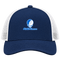 Middle Tennessee Stealie Premium Unisex Trucker Cap — Design: Middle Tennessee State University — Navy/White