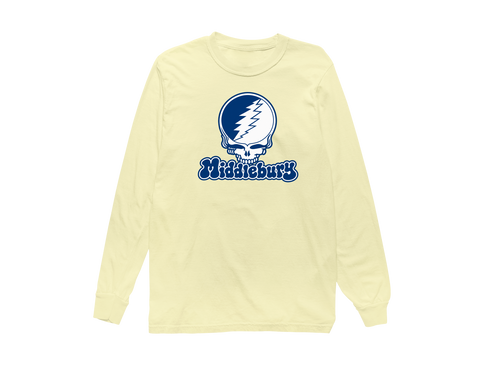Middlebury Stealie Premium Unisex Long-Sleeve — Design: Middlebury College — Butter