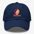 Midwestern Stealie Premium Unisex Dad Hat — Design: Midwestern State University — Navy