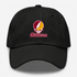 Midwestern Stealie Premium Unisex Dad Hat — Design: Midwestern State University — Black
