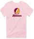 Midwestern Stealie Premium Unisex T-Shirt — Design: Midwestern State University — Light Pink