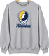 Milwaukee Baseball Stealie Grateful Dead Crewneck — Milwaukee Brewers — Sport Grey